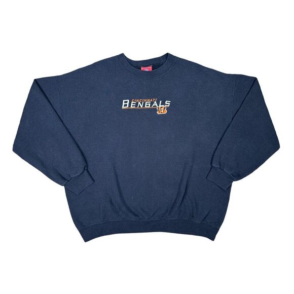 NFL Other - Vintage NFL Cincinnati Bengals Embroidered Crew Neck Sweatshirt